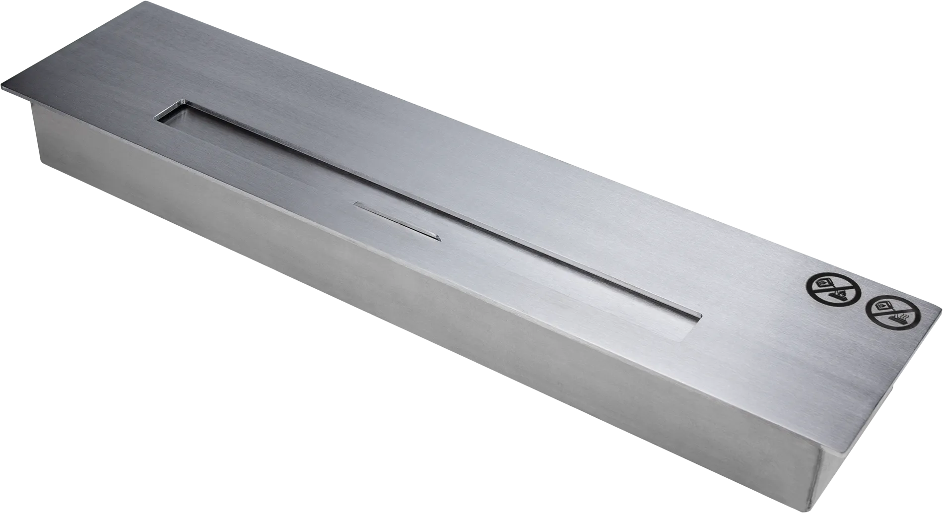 Biokominek 900x400 smart czarny mat 